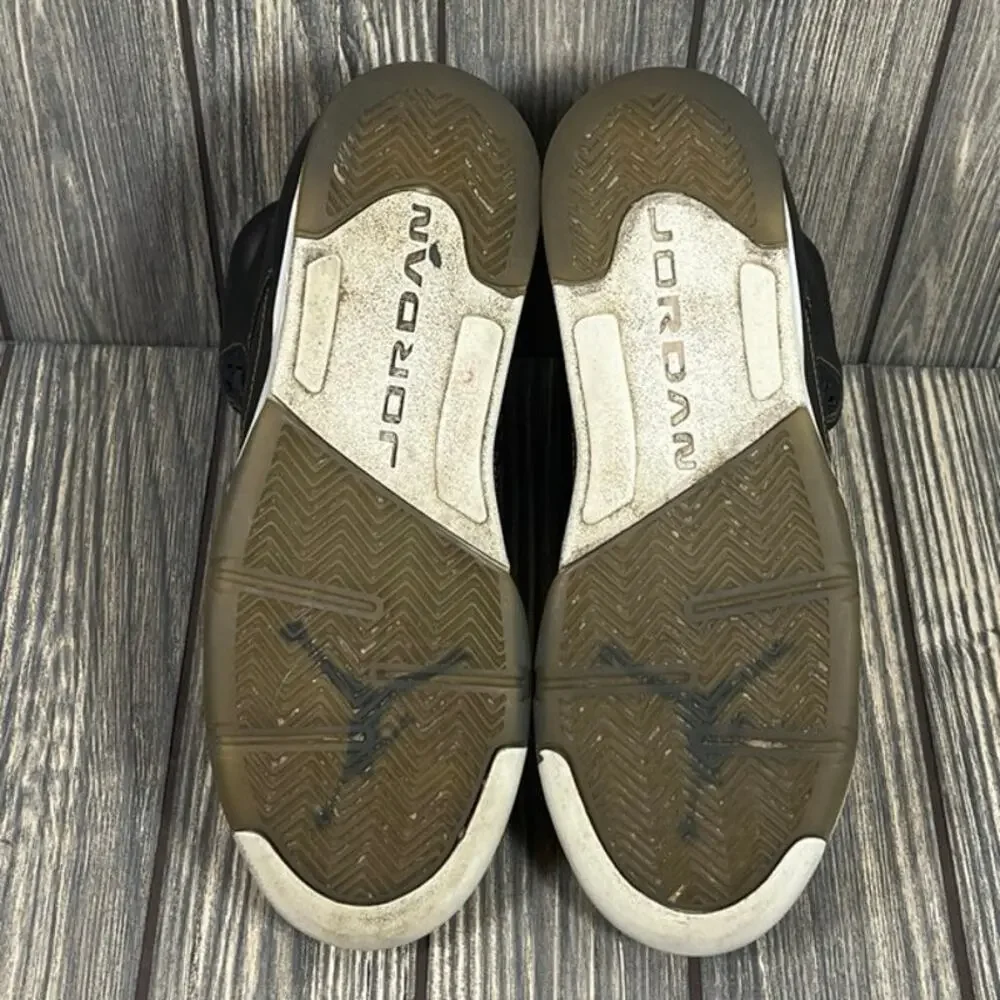 Nike Air Jordan‎ 5 Premium Retro Heiress Camo Metallic Bronze Shoes Sz 5.5Y Wm 7